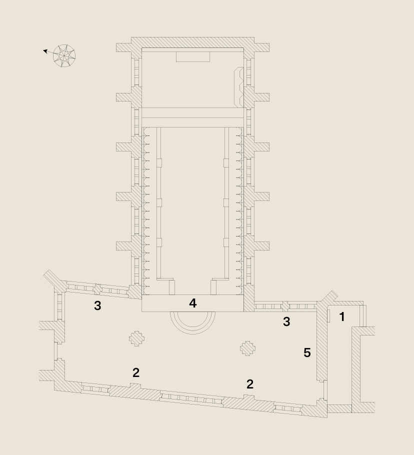 Outer chapel plan