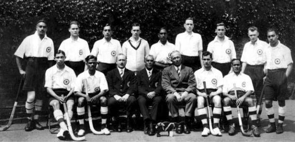 Indian Hockey Team in 1928, Wikimedia Commons