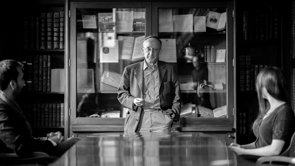 Sir Noel Malcolm receives honorary degree from Harvard
