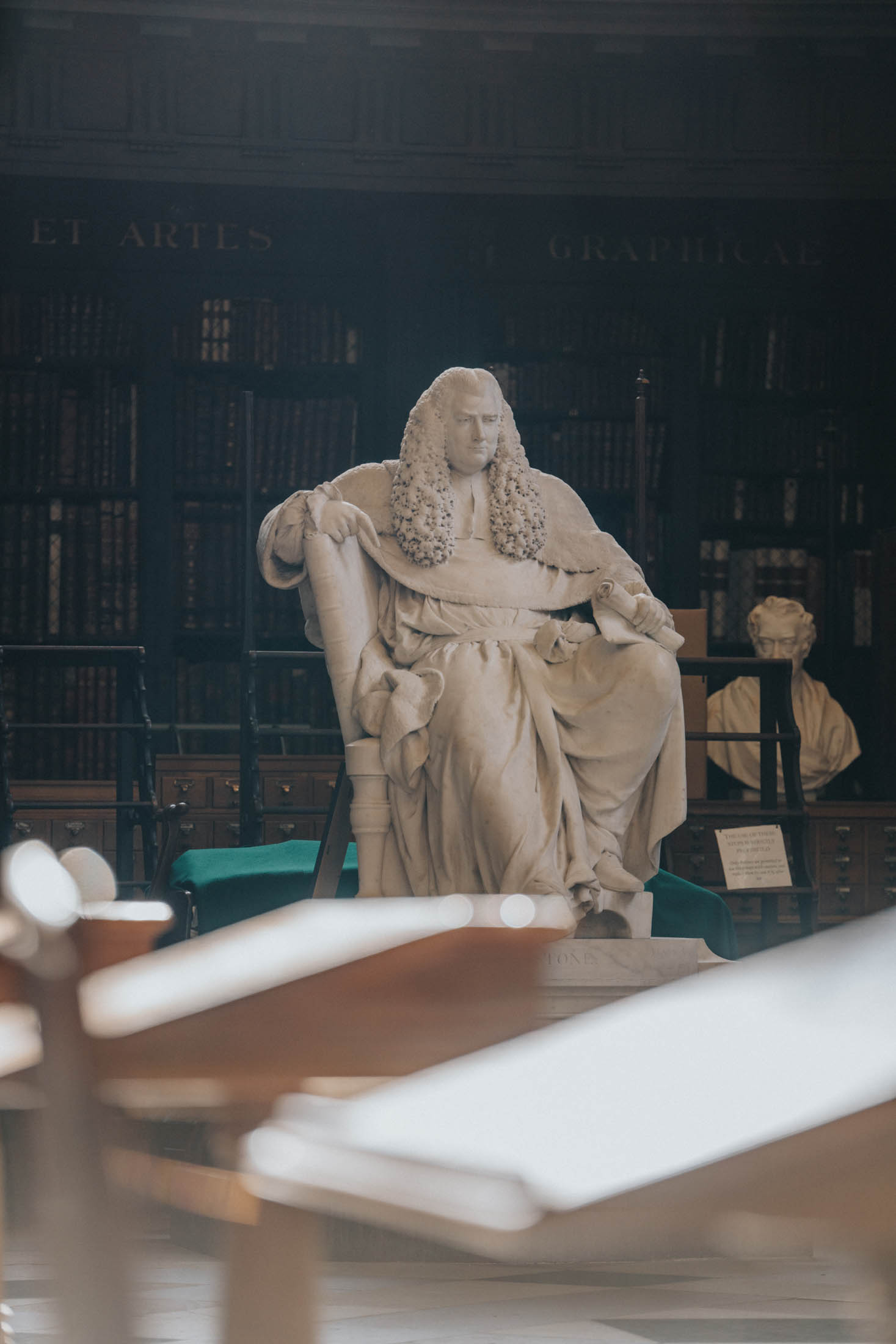 William Blackstone statue, All Souls College, Oxford
