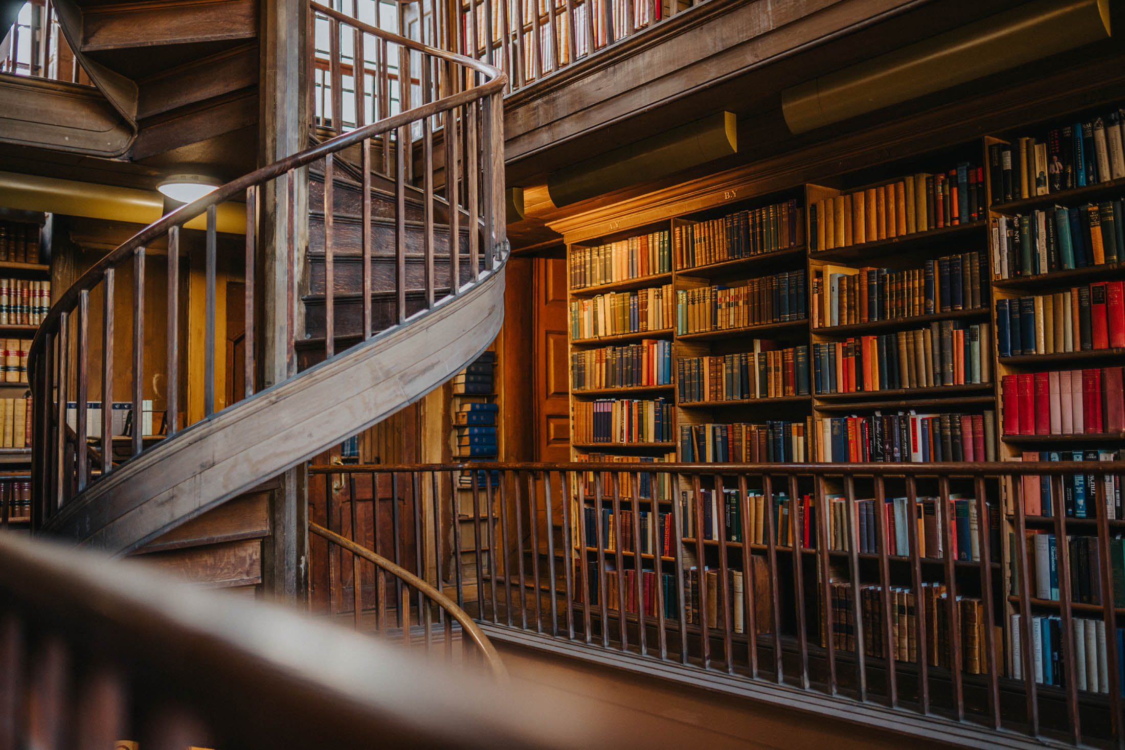 Staircase, All Souls College Library, Oxford