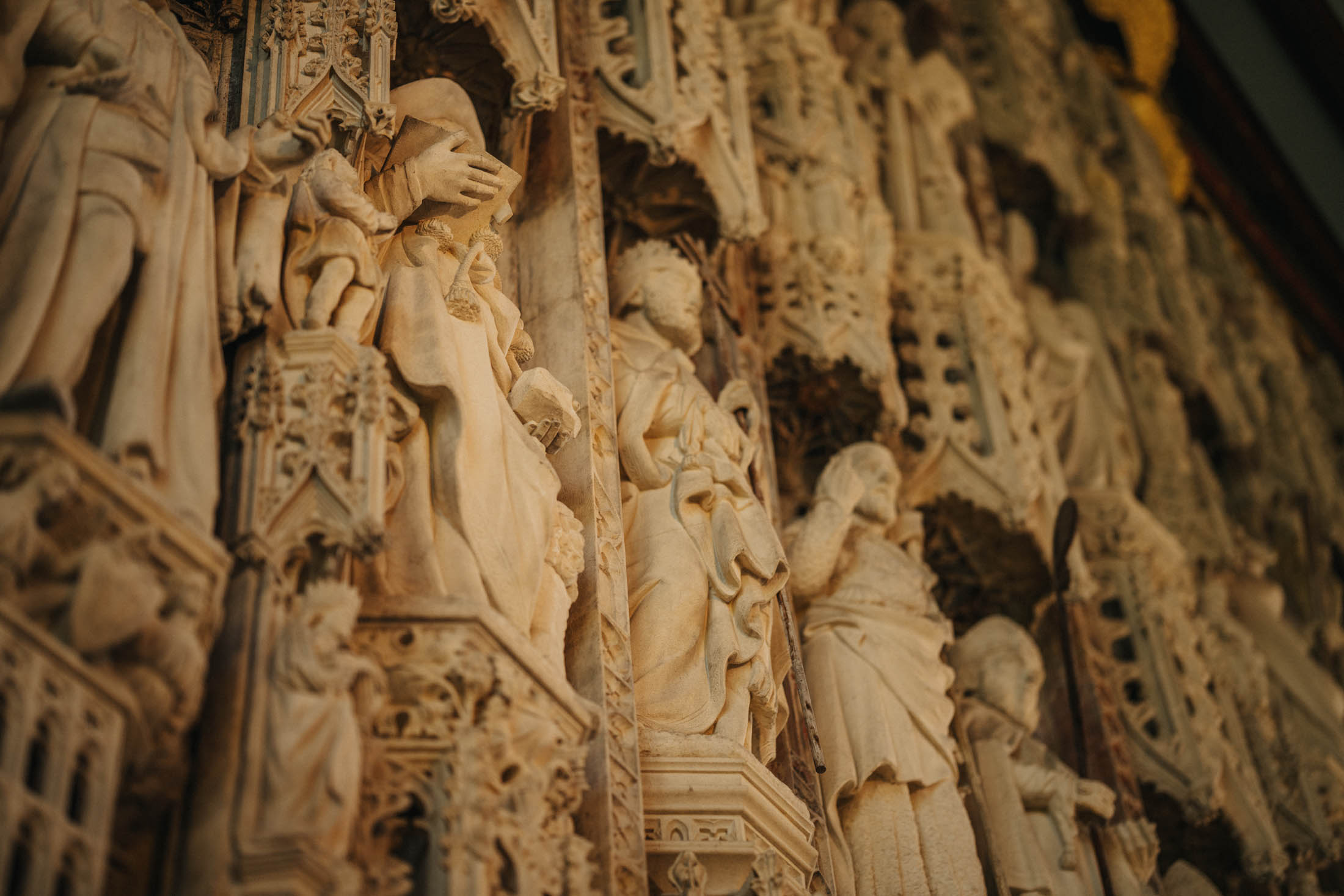 The All Souls Chapel Reredos at All Souls College, Oxford. 