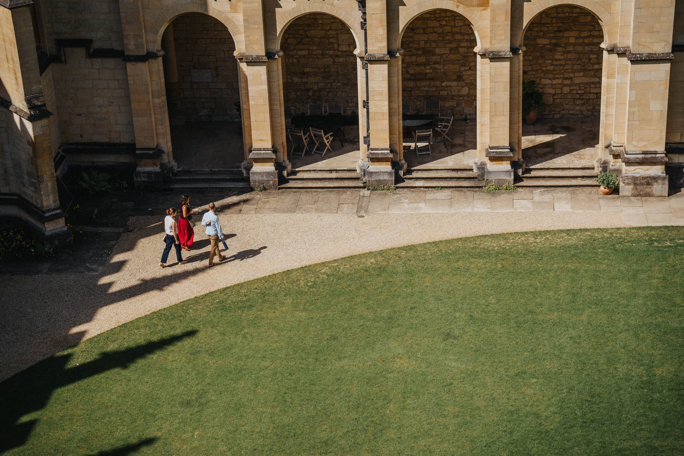 Fellows in the quad, All Souls College