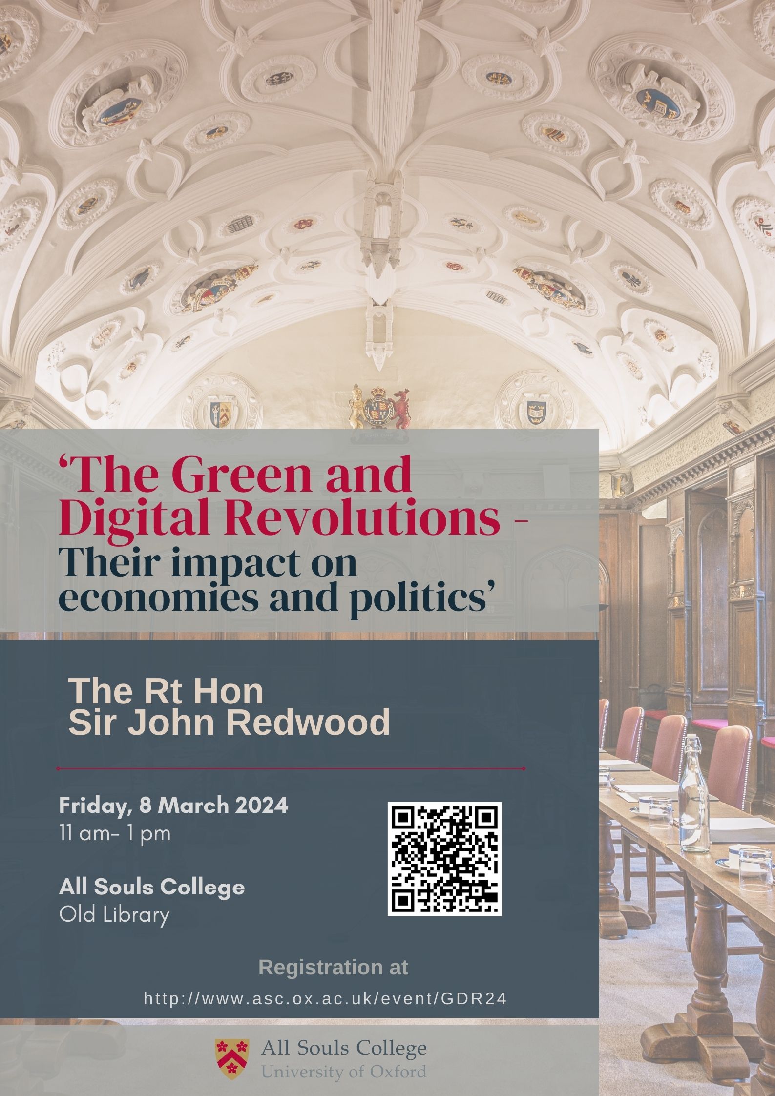 Green and Digital Revolutions - Sir John Redwood