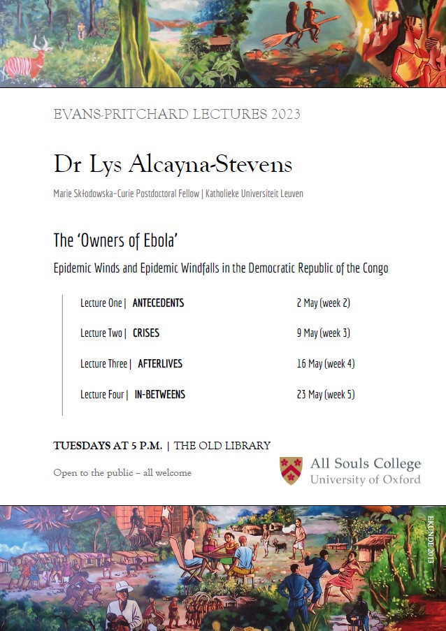 Evans-Pritchard Lectures 2023