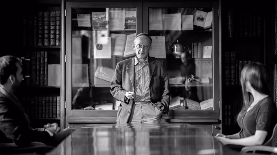 Sir Noel Malcolm receives honorary degree from Harvard