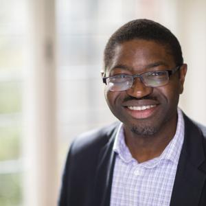 Head and shoulders shot of Professor Dapo Akande