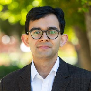 Head and shoulders shot of Dr Akshat Pandey