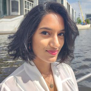Head and shoulders shot of Syamala Roberts