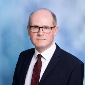 Head and shoulders shot of Fraser Campbell
