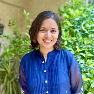 Head and shoulders photograph of Mrinalini Sisodia Wadhwa