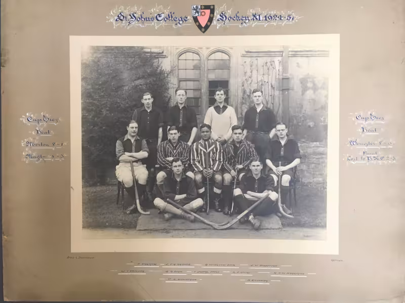 Japial Singh Munda, Captain of St John's College Hockey Team 1924-25